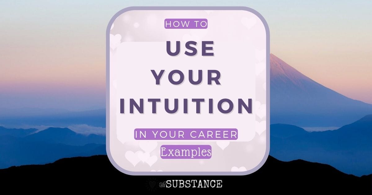 Intuition In Career